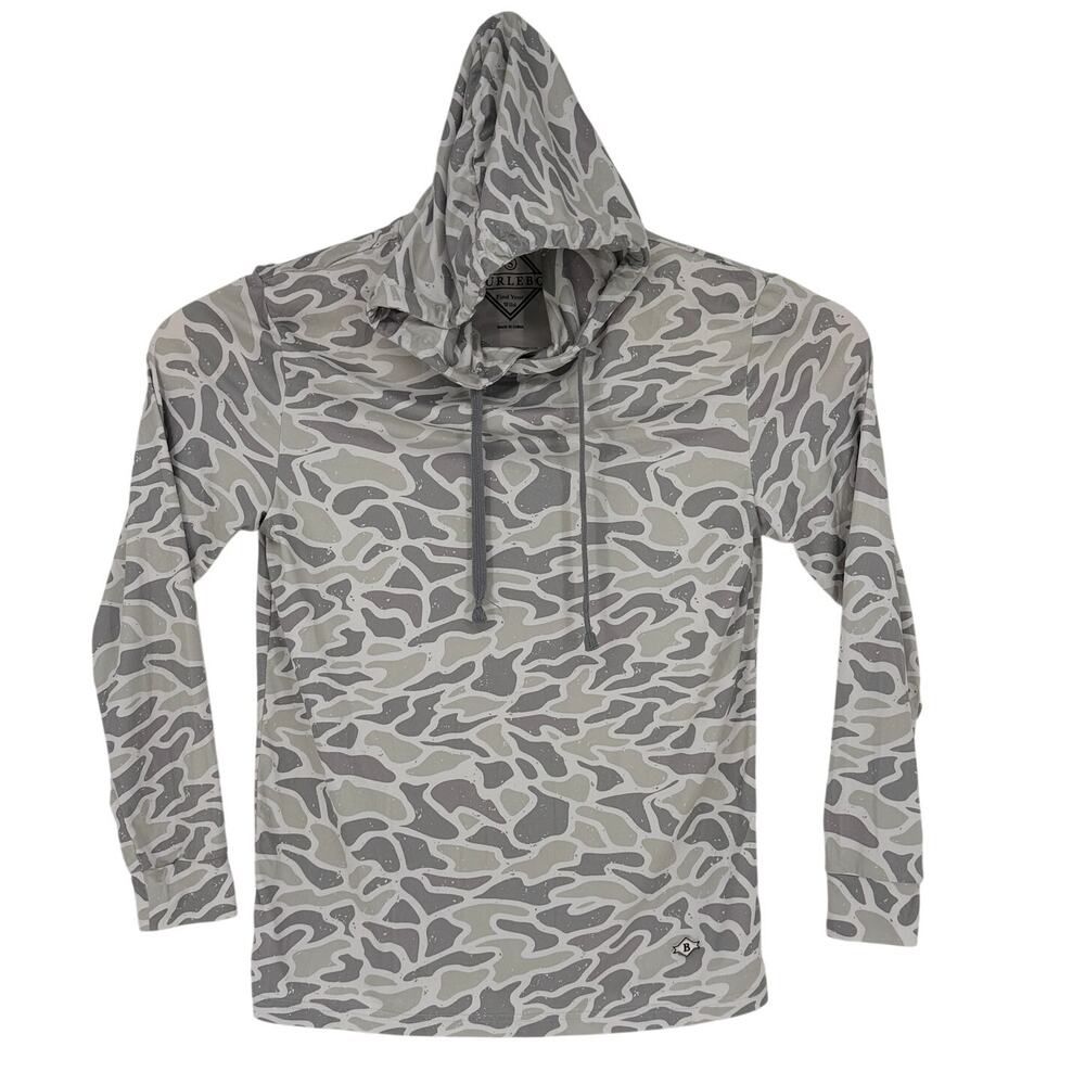 Burlebo Men’s Performance Hoodie Lightweight Small Classic Deer Camo